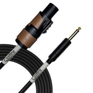 Castline Gold 14 TS to 2 pole Neutrik SpeakON Speaker Cable Mogami W3082