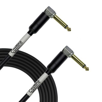 Castline Gold 14 TS Right Angle to 14 TS Right Angle Speaker Cable Mogami W3082
