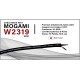 Castline Silver 3.5mm TS Straight Unbalanced Patch Cable Mogami W2319