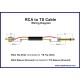 Castline Gold RCA to 1/4