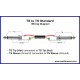 Castline Silver 3.5mm TS Straight Unbalanced Patch Cable Mogami W2319