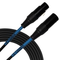 Castline Gold 1/4 TRS to XLR male/female Mogami Neglex 2549 Stereo