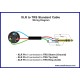 Castline Gold AES/EBU DMX XLR to 1/4 TRS Digital Audio Cable 110 Ohm Mogami W3080