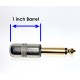 6 Castline Gold Mogami 2524 Guitar Pedal Board Effects Switcher Patch Cable 14 TS Low Profile and Short Barrel Connectors